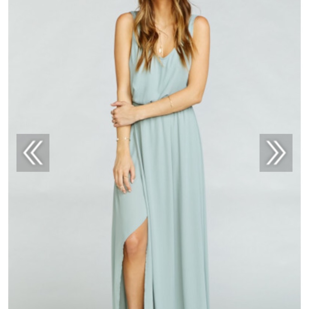 Show Me Your MuMu Kendall Maxi Dress Xl